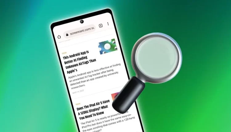 How To Change Android's Font Size To Magnify Text